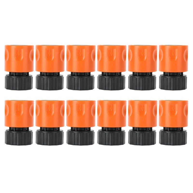 12Pcs Hose Quick Coupling Connector Fitting G3/4 Female Thread Garden