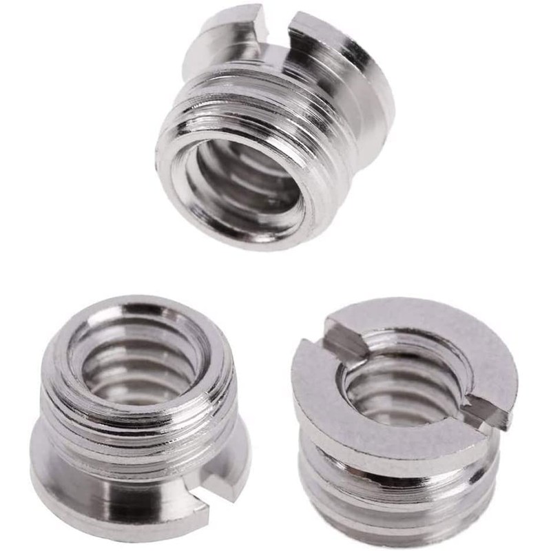 Camera Screw Conversion Adapter 1/4 Female to 3/8 Male Camera