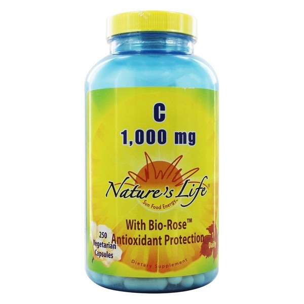Vitamin C 1000mg Nature's Life 250 Caps