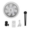 Portable Tripod Stand Fan USB Rechargeable Camping Hanging Fan with