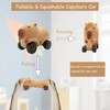 Capybara Squeeze Toys, Pack of 3 Capybara Anti-Stress Squeeze Toy,