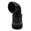 90mm Inlet x 90-110mm Outlet Toilet Flexible Pan Connector Elbow