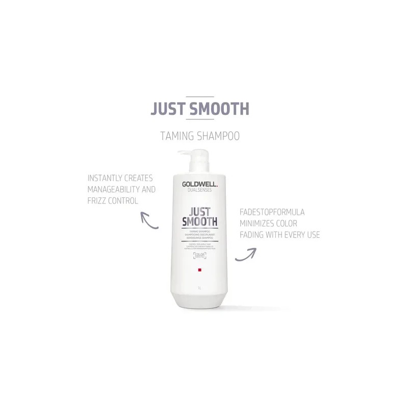 Kit Shampoo Y Acondicionadro Just Smooth. Goldwell 1l Cu