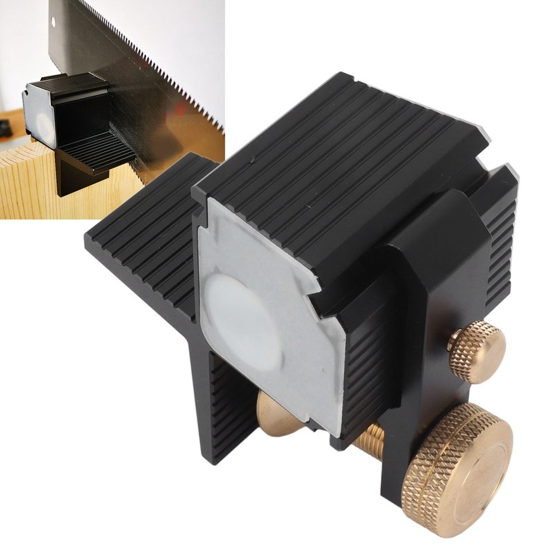 Dovetail Magnetic Saw Gauge for Precise Cutting of Wood Joints