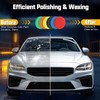 VOFirst Buffing Pads 6.5 Inch, 3Pcs Blue Light Cut Foam