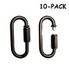 CUFEAL 10- Pack Heavy Duty D Shape Chain Locking M4