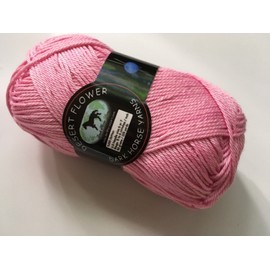 Dark Horse Yarns Desert Flower #836 Pink 100% Mercerized Cotton 50 Gram 125 Yards