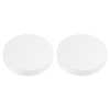 PATIKIL 4.5"/114mm ID PVC Pipe End Cap Fitting, 2 Pack