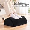 Under Desk Footrest with Warm Foot Pockets – Soft Rotatable