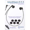 ECS WordHear-O 3.5mm Transcription Headset with in-line Stereo/Mono & Volume,