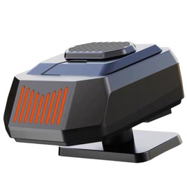 12Volt Protable Car Heater, Fast Heating, Windshield Defogger Defroster, 150W Portable Car Heater That Plugs into Cigarette Lighter