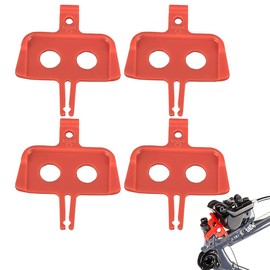 WUSJCOF 4 Pieces Bicycle Transport Lock Disc Brakes Spacers, Hydraulic Disc Brake Pad Spreader, Repair Tool for Shimano, Mountain Bike, Road Bike