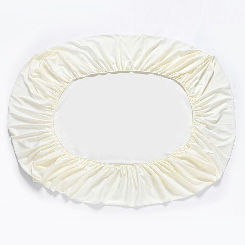 KHIM 100% Cotton 40CM/16inch Extra Deep Fitted Sheet Single, Double,