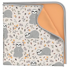BABYBOET BABYBOET Splat Mat for Baby – Under High Chair Floor Mat Protects Wood, Vinyl and Carpet from Spills – Waterproof 4 Layer Baby Mat with Anti-Skid Backing Deters Bunching and Sliding (51” x 51”)