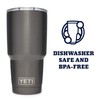 YETI Rambler 30 oz Tumbler Retired Colors, Stainless Steel, Vacuum