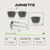 ARNETTE Plot Twist AN4346 296487 57MM Mint Matte Top/Shiny/Dark Grey