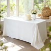 Mantel Rectangular Satinado Decoración De Mesa 145x300cm