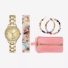Geneva Set De Reloj Geneva Con Detalles De Cristal Para