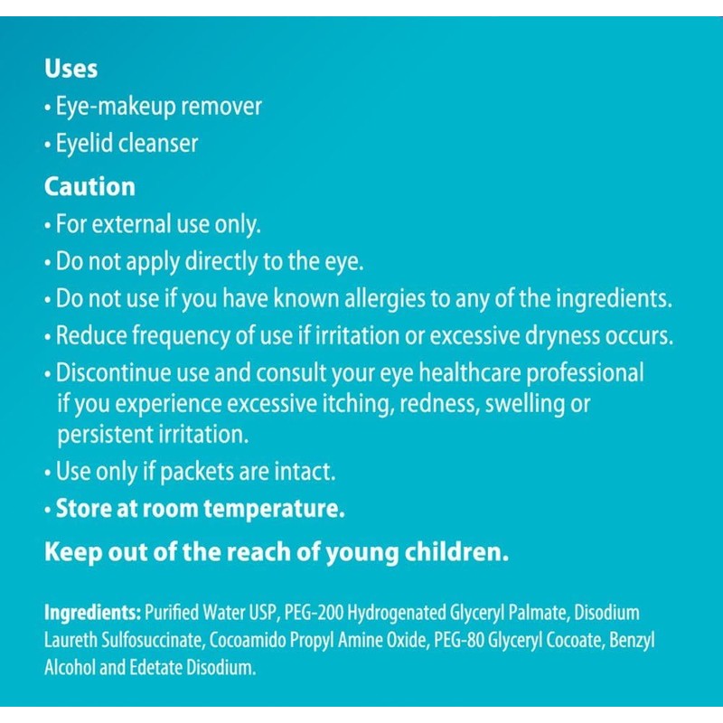 Systane Lid Wipes Eyelid Cleansing Wipes 30 Each (Pack of