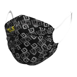 Alé Cycling Washable Face Mask, Jaquard Black/Grey, One Size