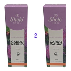 SHELO NABEL 2 PACK CARDO MARIANO EXTRACTO 30ml each  LIQUID EXTRACT 1-oz Each