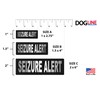 Dogline Seizure Alert Removable Velcro Patches, Large/X-Large