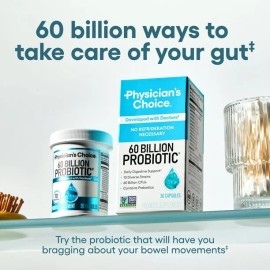 Physician’s Choice 60 Billion Probiotic 60 Ct for Digestive & Gut Health