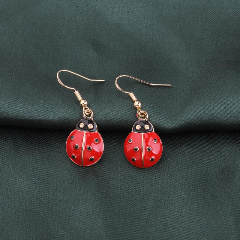 PLITI Ladybug Lover Gift Good Luck Ladybug Gift Red Ladybug