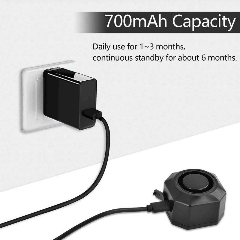 GREENCYCLE Electric Bike Alarm with Remote Controller, Motorcycle Anti-Theft Security