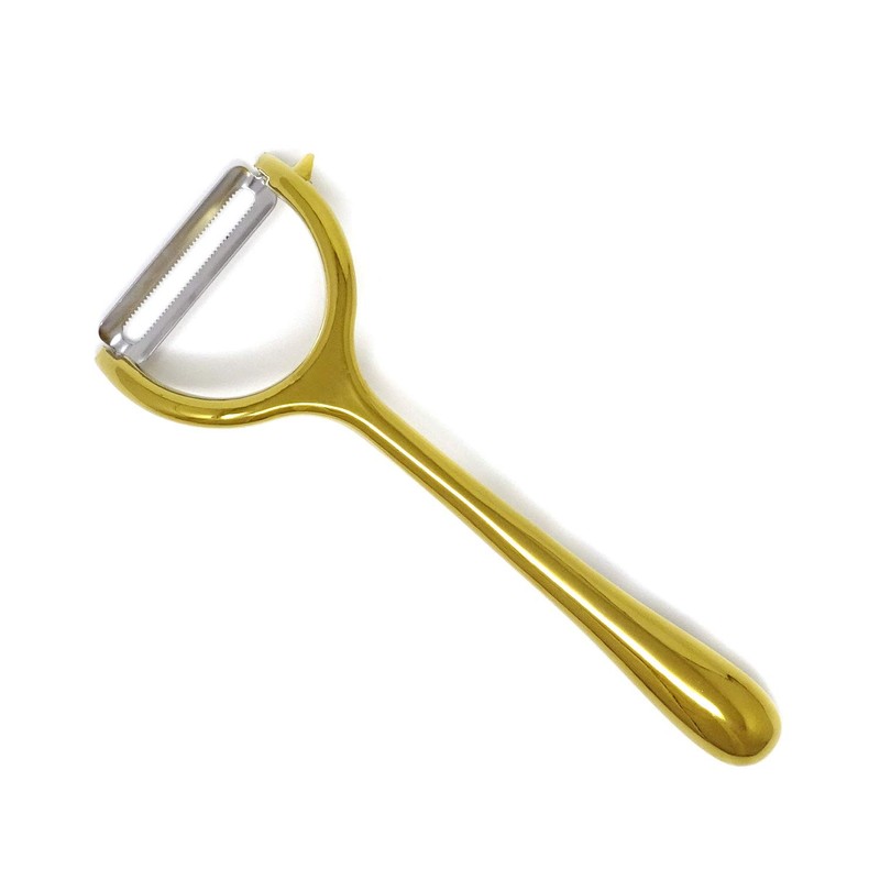 Honbay 1PCS Stainless Steel Golden Y Vegetable Fruit Peeler for