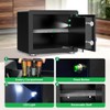 Safe Box with Digital Keypad & Alarm System - Electronic