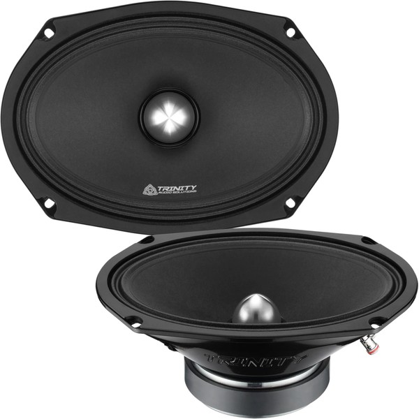 2 Trinity Audio TA-RS694 6"x9" Pro Audio Mid Range 550W