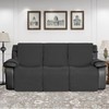 Easy-Going Waterproof Recliner Sofa Cover with Pocket, 1-Piece Reversible Couch