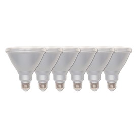 Westinghouse Lighting 5311020 15-Watt (90-Watt Equivalent) PAR38 Flood Dimmable Bright White Indoor/Outdoor Energy Star LED Light Bulb, Medium Base (6-Pack)