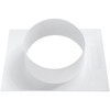 Vent Systems 6" Inch White Duct Connector Flange – 2