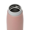 Francfranc Matte Stainless Steel Bottle Holder Set, 350ml, Pink