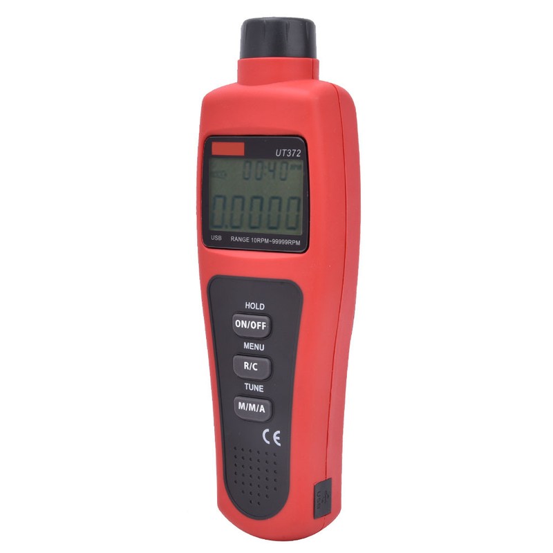 UNI T UT371/UT372 Handheld Non Contact Digital Display Tachometer Rotation