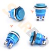 STARELO 16MM 5/8" Momentary Push Button Switch High Round 250V