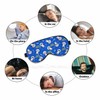 Vnwoalu Robots Sleep Eye Mask Cute Different Retro Robot Men