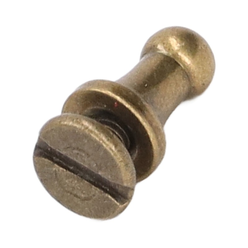 200 Sets Chicago Screws 6x4mm Pure Copper Strong Round Head