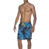 Arena Bemuda Men's Printed Check Swimming Shorts