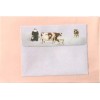 Christmas Cards Cow Nun Church Snow Calf Lang Box of