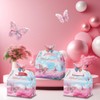 24Pcs Butterfly Party Favor Treat Box, Butterfly Floral Candy Goodie