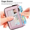 FurArt Credit Card Wallet, Zipper Card Cases Holder for Men