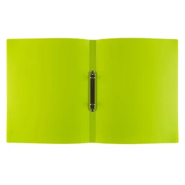 Idena 10435 Ring Binder in DIN A4 Format, with 2-Ring Mechanism, 20 mm Spine Width, Light Green, Pack of 1