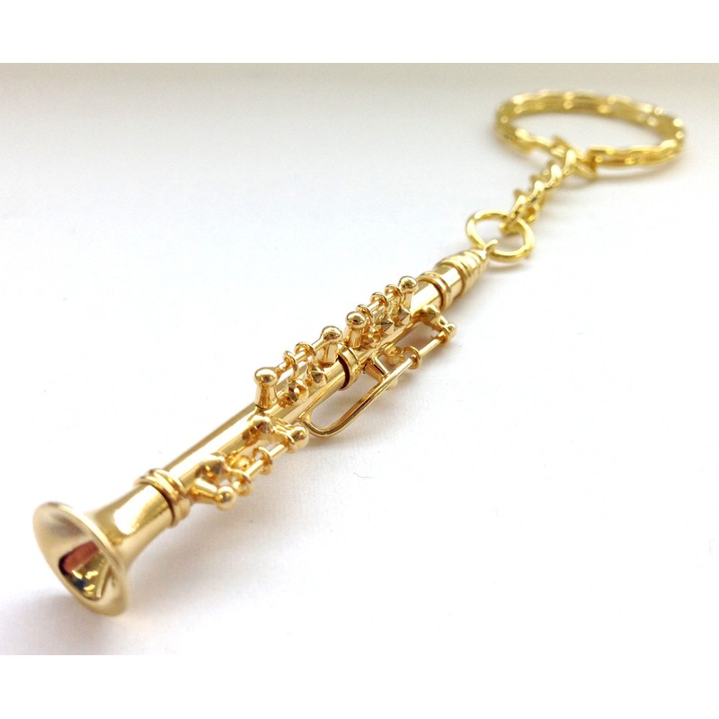 SUNRISE SOUND HOUSE Sunrise Soundhouse Miniature Musical Instrument, Metal, Clarinet,