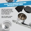 Medea Airbrush Cleaner 4 oz – Ready-to-Use Solution for Airbrushes,