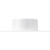 Vent Systems 6" Inch White Plastic Duct Connector Male-Fit Flange