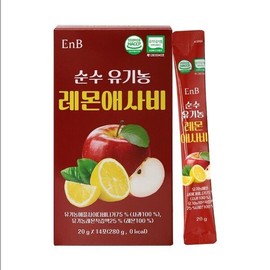 EnB 순수유기농레몬애사비 20g x 14포 EnB Pure Organic Lemon Asabi 20g x 14 Packs