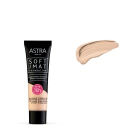 ASTRA Make-up SOFT MAT 04 Vanille - Flüssigkeit, Matt, 3E+1 ml, Mittel, Hautpflege, Glanzkontrolle, Langanhaltend